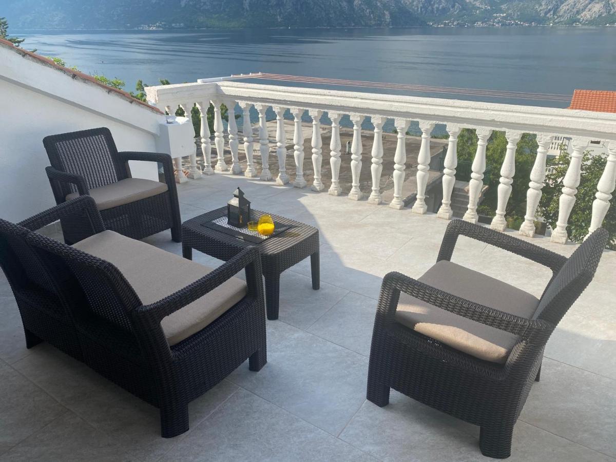 Lux Boka Sea View Apartment Kotor Zewnętrze zdjęcie